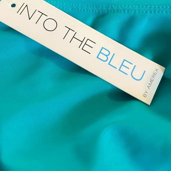 Into The Blue By AMEREX One Piece Strapless Swimsuit, Color Sea Dive - Picture 6 of 9